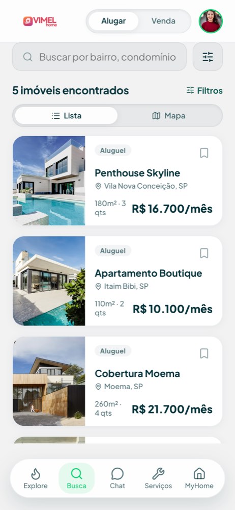 Busca em lista (tema claro)